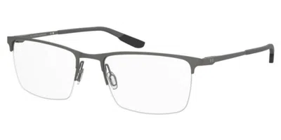 Under Armour Ua 5091xl/g Asian Fit Kj1 Men's Glasses Silver Size 59 - Free Lenses - Blue Light Block Available In Gray