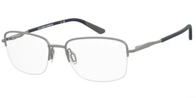 Under Armour Ua 5096xl/g Asian Fit 9t9 Men's Glasses  Size 58 - Free Lenses - Blue Light Block Available In Metallic