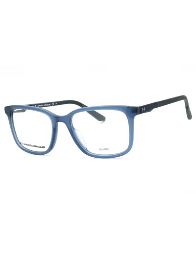 Under Armour Ua 51 Eyeglasses In 0pjp 00 - Blue/clear Demo Lens