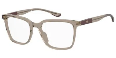 Under Armour Ua 5104 Sd9 Occhiali Da Vista Marroni Per Donna (solo Montatura) In Transparent Beige Brown