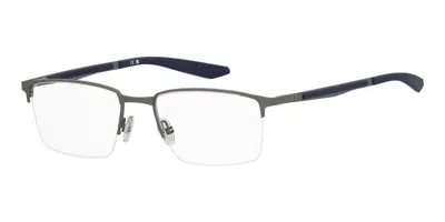 Under Armour Ua 5123/g Asian Fit Men's Glasses, Silver, Size 54 In Matte Dark Ruthenium Silver