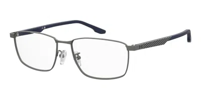 Under Armour Ua 5132/f Asian Fit Men's Glasses, Silver, Size 57 In Matte Dark Ruthenium Silver