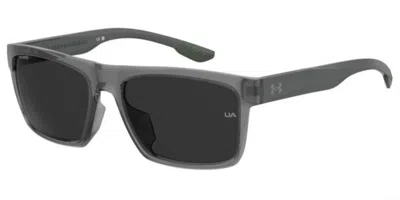 Under Armour Ua Acetech/f Vestibilità Orientale Polarized 63m/m9 Occhiali Da Sole Grigi Per Uomo