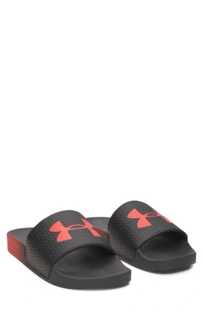 Under Armour Ua Armr Slide Sandal In Animal Print