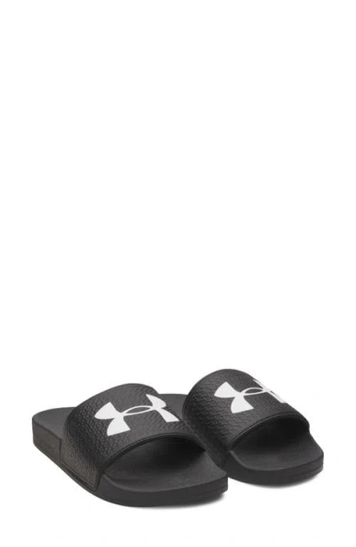 Under Armour Ua Armr Slide Sandal In Black