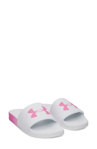 Under Armour Ua Armr Slide Sandal In White