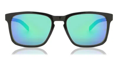 Under Armour Ua Assist 2 807/z9 Men's Sunglasses Black Size 57 In Red