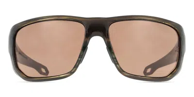 Under Armour Ua Attack 2 W18/h5 Men's Sunglasses Brown Size 63