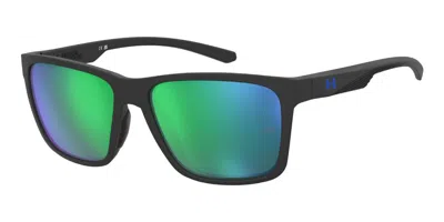 Under Armour Ua Burstup 3ol/z9 Men's Sunglasses Black Size 57 In Matte Black