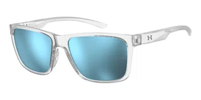 Under Armour Ua Burstup 900/z0 Men's Sunglasses Clear Size 57