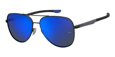Under Armour Ua Carbonsoar/g Asian Fit 0vk/z0 Men's Sunglasses Black Size 59 In Matte Black