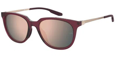 Under Armour Ua Circuit Imm/0j Women's Sunglasses Red Size 54