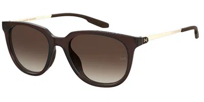 Under Armour Ua Circuit Yl3/ha Women's Sunglasses Brown Size 54