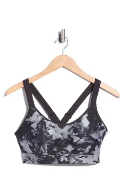 Under Armour Ua Continuum Mid Sports Bra In Black