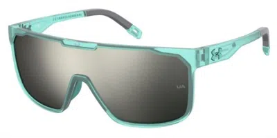 Under Armour Ua Define/g Vestibilità Orientale Qt4/ue Occhiali Da Sole Blu Per Uomo