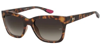 Under Armour Ua Dime 086/ha Occhiali Da Sole Tartarugatishell Per Donna In Brown