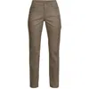 Under Armour Ua Enduro Pants Women Bayou Stretch Flat Front Skinny Leg Erk782 In Brown
