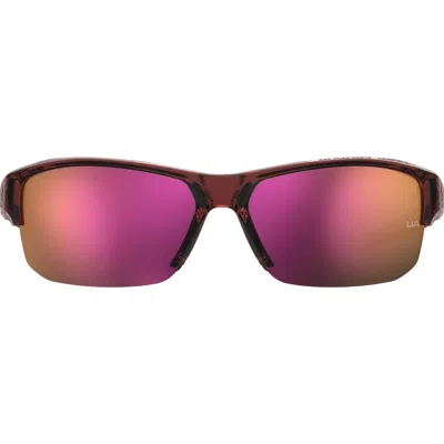 Under Armour Ua Fanatical Ii Oversize Rectangular Sunglasses In Multi