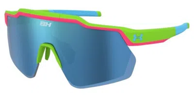 Under Armour Ua Flipped Pro Iwb/w1 Men's Sunglasses  Size 99 In Orange