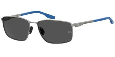 Under Armour Ua Focused/g Asian Fit 9t9/ir Men's Sunglasses Silver Size 60