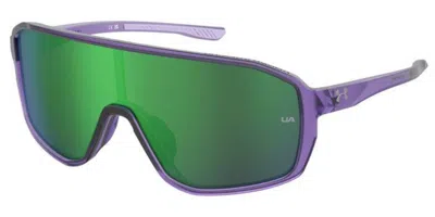 Under Armour Ua Gameday/g Asian Fit 1jz/z9 Men's Sunglasses Purple Size 99 In Multi