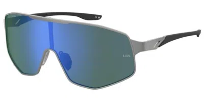 Under Armour Ua Gamedaymtl/g Vestibilità Orientale R81/v8 Occhiali Da Sole Argentati Per Uomo