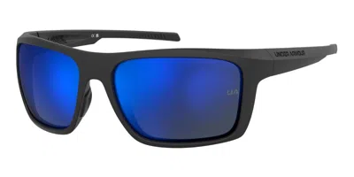 Under Armour Ua Gameproof 0vk/z0 Men's Sunglasses Black Size 62 In Matte Black