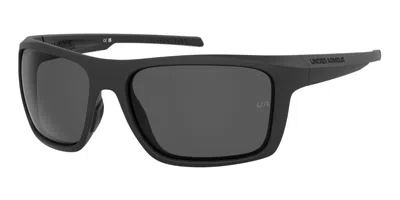 Under Armour Ua Gameproof Polarized 003/m9 Men's Sunglasses Black Size 62 In Matte Black