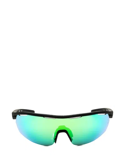 Under Armour Ua Gametime Shield-frame Sunglasses In White