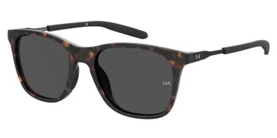 Under Armour Ua Gamut Polarized 086/ir Men's Sunglasses Tortoiseshell Size 54 In Brown