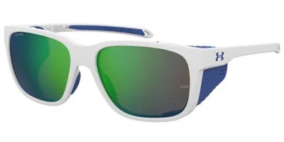 Under Armour Ua Glacial Polarized Yo6/3k Men's Sunglasses White Size 58