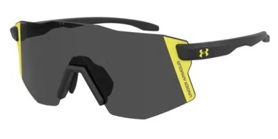 Under Armour Ua Grid Pro/g Vestibilità Orientale 71c/ir Occhiali Da Sole Per Uomo In Black