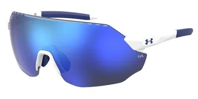 Under Armour Ua Halftime Wwk/w1 Men's Sunglasses White Size 99