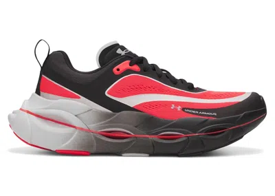 Pre-owned Under Armour Ua Halo Racer (women's) Sneakers In Black/racer Red/distant Gray