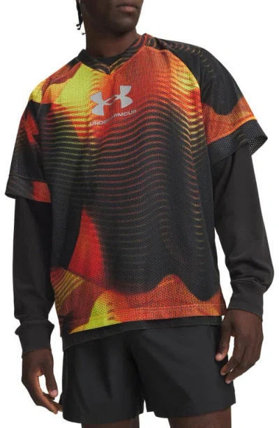 Under Armour Mens Icon Mesh Jersey In Multi