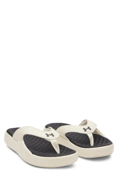 Under Armour Ua Ignite Pro 8 Water Resistant Flip Flop In Transparent