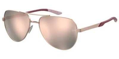 Under Armour Ua Instinct 2/g Vestibilità Orientale 000/0j Occhiali Da Sole Oro Per Uomo In Gold