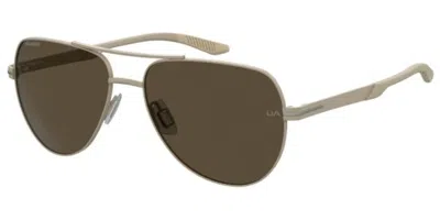 Under Armour Ua Instinct 2/g Vestibilità Orientale Polarized 2qu/sp Occhiali Da Sole Marroni Per Uomo