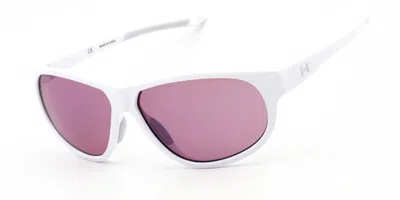 Under Armour Ua Intensity Hym/pc Women's Sunglasses White Size 59