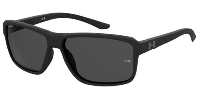 Under Armour Ua Kickoff Polarized 003/m9 Men's Sunglasses Black Size 62