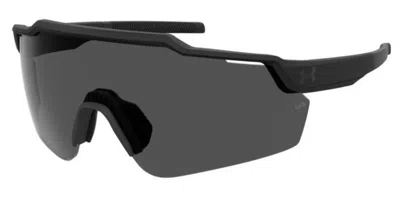 Under Armour Ua Levelup 003/ka Occhiali Da Sole Neri Per Uomo In Matte Black