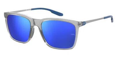 Under Armour Ua Reliance 63m/z0 Men's Sunglasses Grey Size 56 In Gray