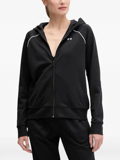 Under Armour Ua Rival Tricot Tracksuit In Black
