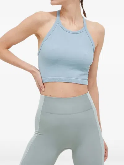 Under Armour Ua 러시™ 레이서백 탱크 탑 In Gray