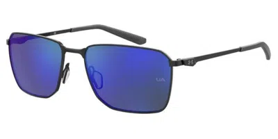 Under Armour Ua Scepter 2/g Asian Fit 807/z0 Men's Sunglasses Black Size 58