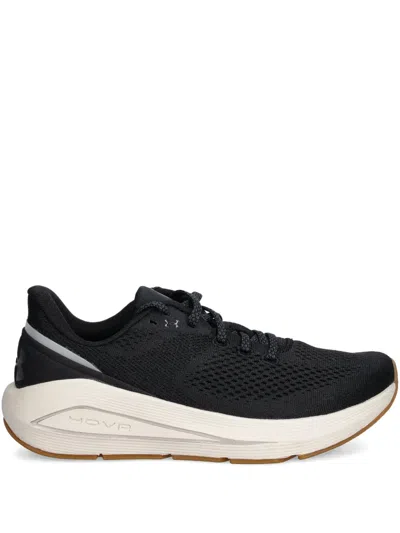 Under Armour Ua Sonic 7 Perforated-knit Sneakers In Black