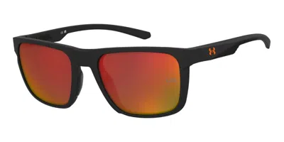 Under Armour Ua Speedburst Rc2/uw Men's Sunglasses Black Size 55 In Matte Black