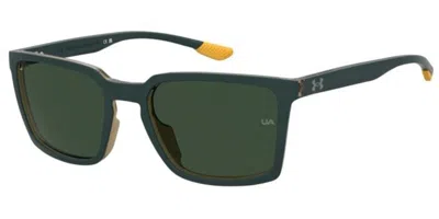 Under Armour Ua Sportate 4n7/qt Men's Sunglasses Green Size 57