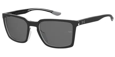 Under Armour Ua Sportate Polarized 7c5/m9 Men's Sunglasses Black Size 57 In Pink