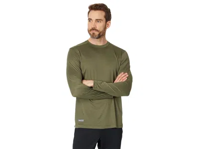 Under Armour Ua Tac Tech Long Sleeve T-shirts In Green